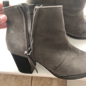 Cute grey booties